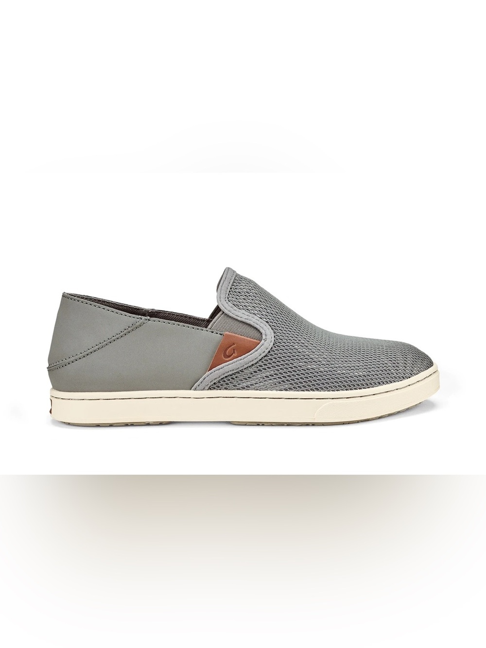 OluKai Pehuea Women's Slip-On Convertible Sneakers casual shoes in grey size 10